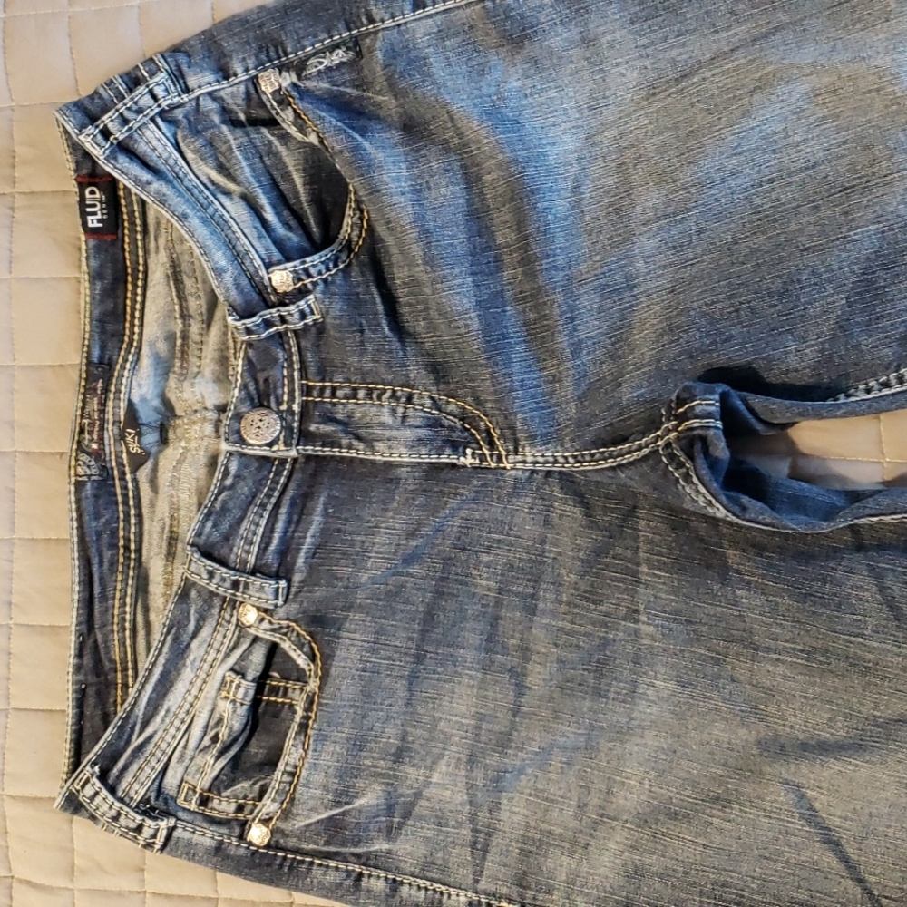 Womens Silver Jeans  capri